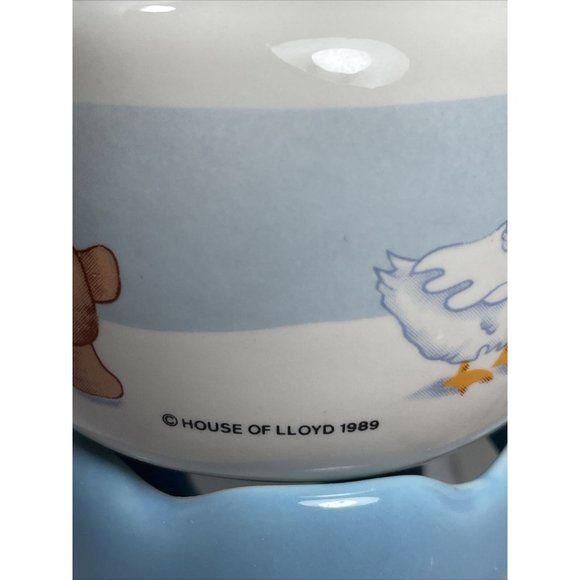 VINTAGE Holiday Goose Bearies Candle Warmer Teddy Bear Lloyd Original Wax - Picture 4 of 12